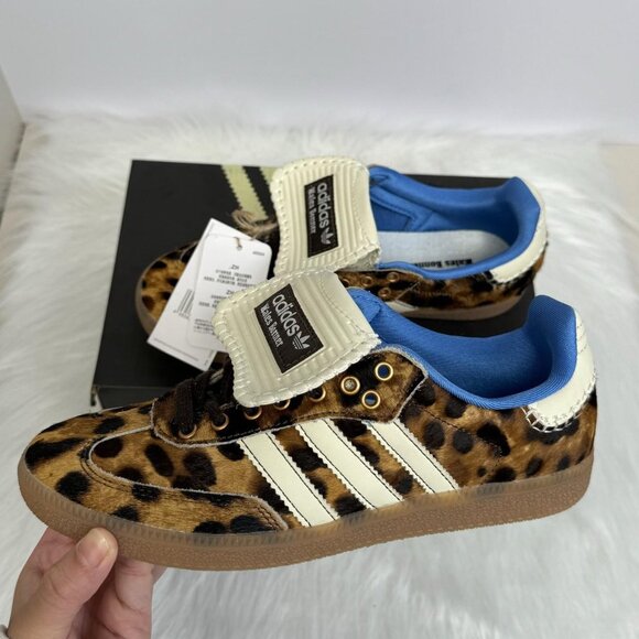 Adidas  Wales Bonner Samba Pony Leopard Print - Picture 3 of 6